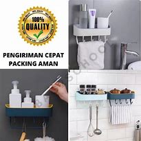 Rak Plastik Untuk Kamar Mandi